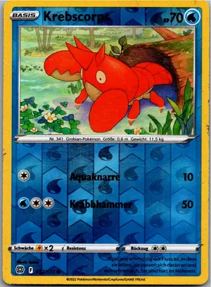 Krebscorps Exemplar 1,25 €