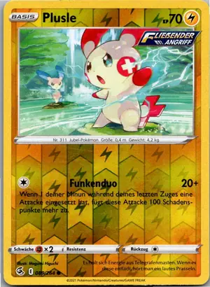 Plusle Exemplar 2,25 €