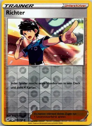 Pokémon-Karte Richter 235/264 Fusionsangriff