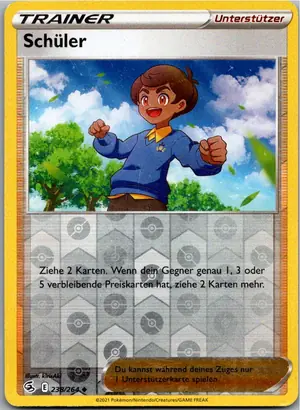 Pokémon-Karte Schüler 238/264 Fusionsangriff