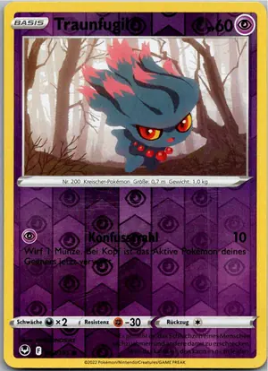 Pokémon-Karte Traunfugil 063/195 Silberne Sturmwinde
