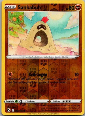 Pokémon-Karte Sankabuh 099/195 Silberne Sturmwinde