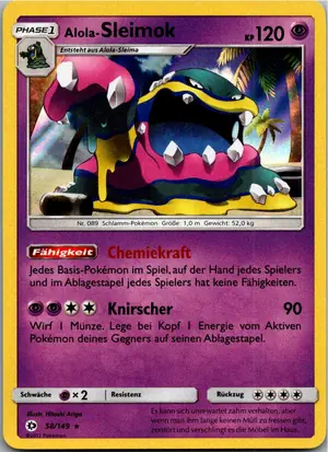 Alola-Sleimok Exemplar 1,95 €