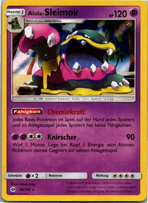 Alola-Sleimok Exemplar 1,95 €
