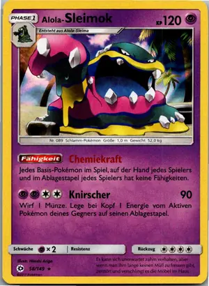 Alola-Sleimok Exemplar 1,95 €
