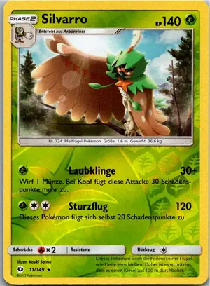 Decidueye Exemplar 5,25 €