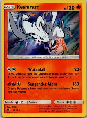 Reshiram Exemplar 1,95 €