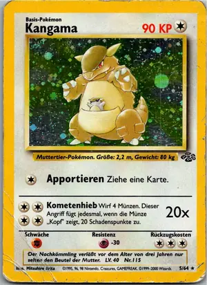 Pokémon-Karte Kangama 5/64 Dschungel
