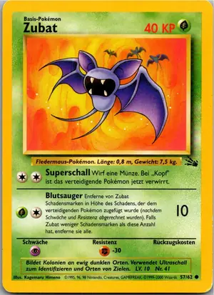 Zubat Exemplar 2,95 €