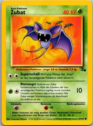Zubat Exemplar 2,95 €