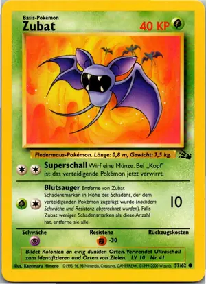 Zubat Exemplar 2,95 €