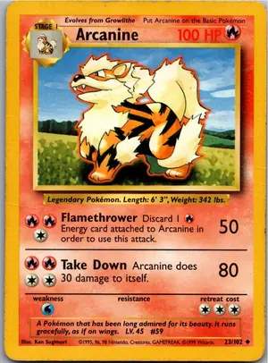 Arcanine Arkani Exemplar 3,95 €