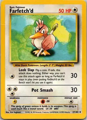 Farfetch'd Porenta Exemplar 2,95 €