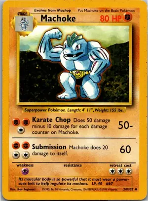 Machoke Maschock Exemplar 2,95 €