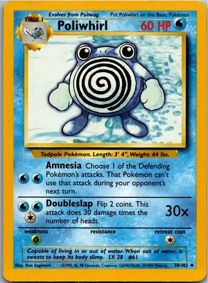 Poliwhirl Quaputzi Exemplar 2,95 €