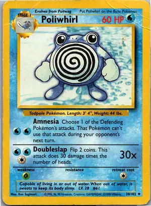 Poliwhirl Quaputzi Exemplar 2,95 €