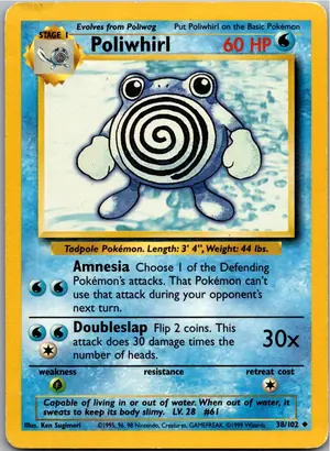 Poliwhirl Quaputzi Exemplar 2,95 €