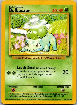 Bulbasaur Bisasam Exemplar 2,95 €