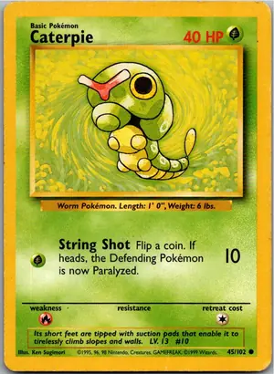 Caterpie Raupy Exemplar 2,95 €
