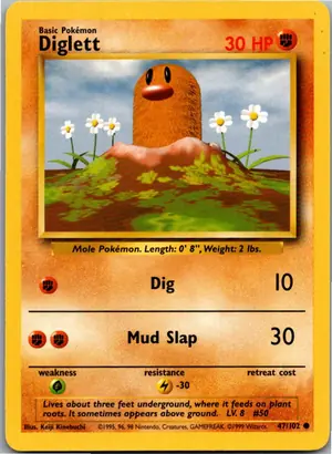 Diglett Digda Exemplar 2,95 €