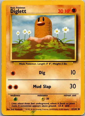 Diglett Digda Exemplar 2,95 €