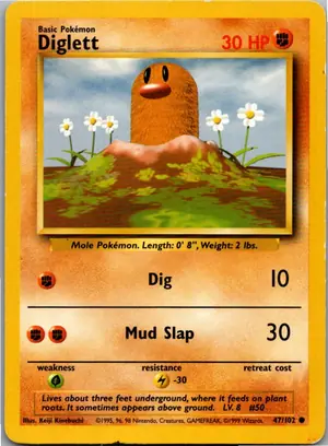 Diglett Digda Exemplar 2,95 €