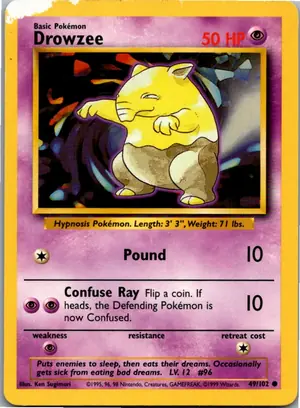 Drowzee Traumato Exemplar 2,95 €
