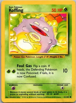 Koffing Smogon Exemplar 2,95 €
