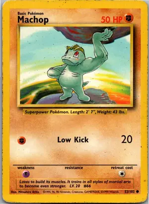 Machop Machollo Exemplar 2,95 €