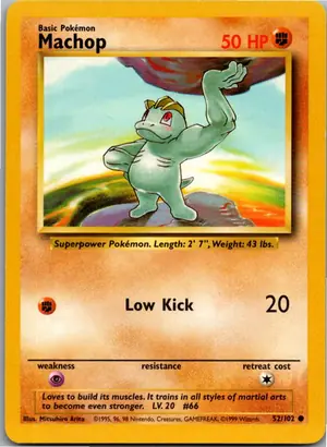 Machop Machollo Exemplar 2,95 €