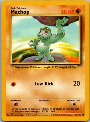 Machop Machollo Exemplar 2,95 €