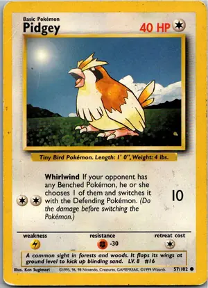 Pidgey Taubsi Exemplar 1,95 €