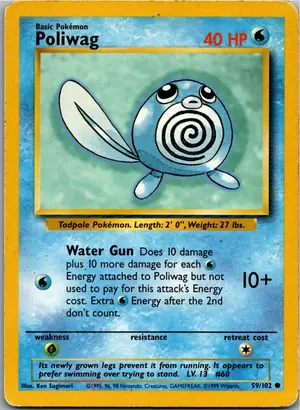 Poliwag Quapsel Exemplar 2,95 €