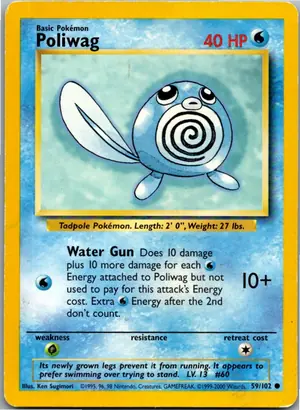 Poliwag Quapsel Exemplar 2,95 €