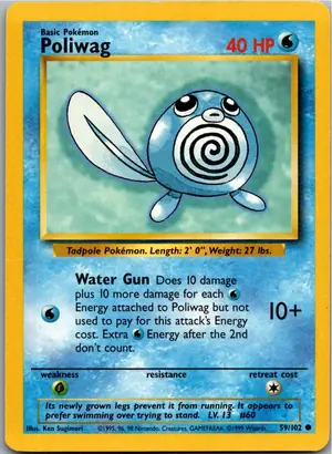 Poliwag Quapsel Exemplar 2,95 €