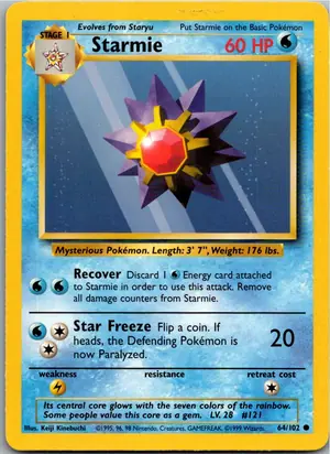Starmie Exemplar 2,95 €
