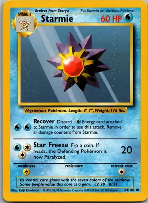 Starmie Exemplar 2,95 €