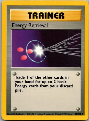 Energy Retrieval Energiezugewinnung Exemplar 1,95 €