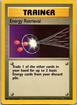 Energy Retrieval Energiezugewinnung Exemplar 1,95 €