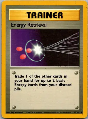 Energy Retrieval Energiezugewinnung Exemplar 1,95 €