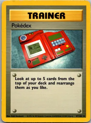 Pokémon-Karte Pokédex 87/102 Grundset