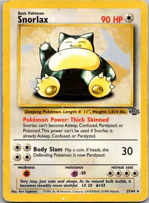 Snorlax Relaxo Exemplar 16,45 €