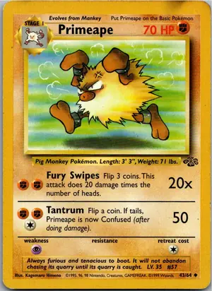Primeape Rasaff Exemplar 1,95 €
