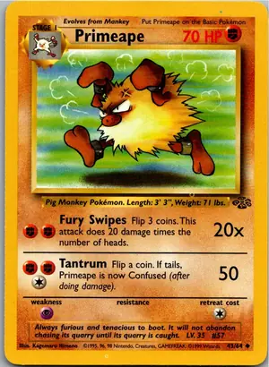 Primeape Rasaff Exemplar 1,95 €
