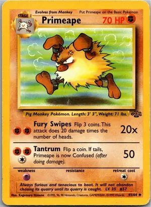 Primeape Rasaff Exemplar 1,95 €