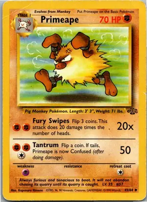 Primeape Rasaff Exemplar 1,95 €