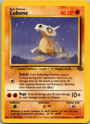 Cubone Tragosso Exemplar 1,95 €