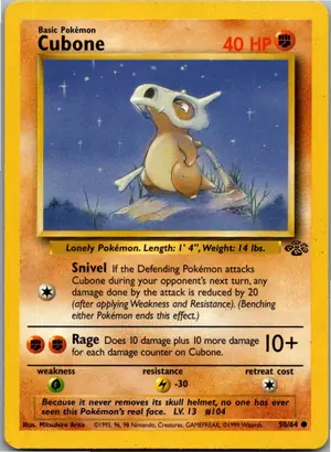 Cubone Tragosso Exemplar 1,95 €