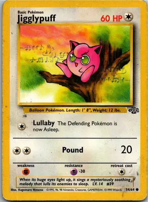 Jigglypuff Pummeluff Exemplar 1,95 €