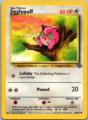 Jigglypuff Pummeluff Exemplar 1,95 €